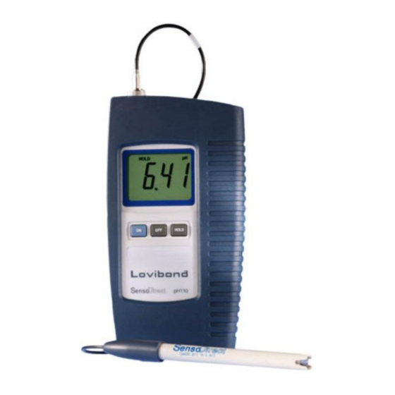 Lovibond SensoDirect pH110 Bedienungsanleitung