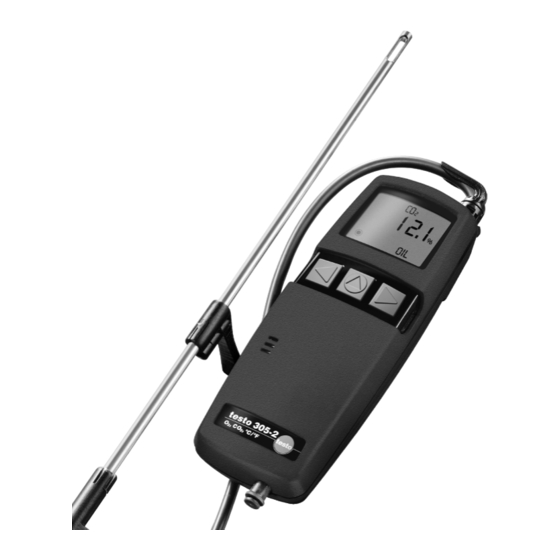testo  305-1 Bedienungsanleitung