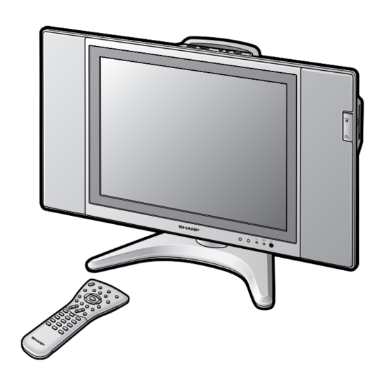 Sharp LC-20B5E Bedienungsanleitung