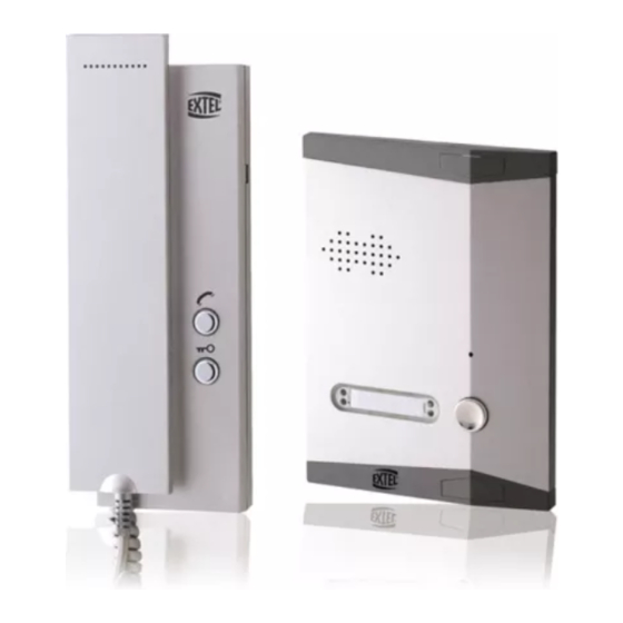 Extel WEPA 241 Installationsanleitung, Bedienungsanleitung