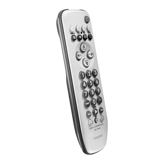 Philips srp3004 Bedienungsanleitung