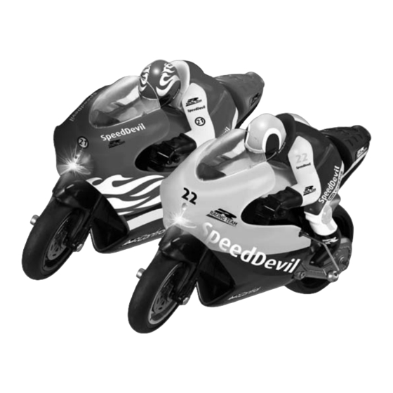 Revell Control MOTORCYCLE SPEED DEVIL Bedienungsanleitung