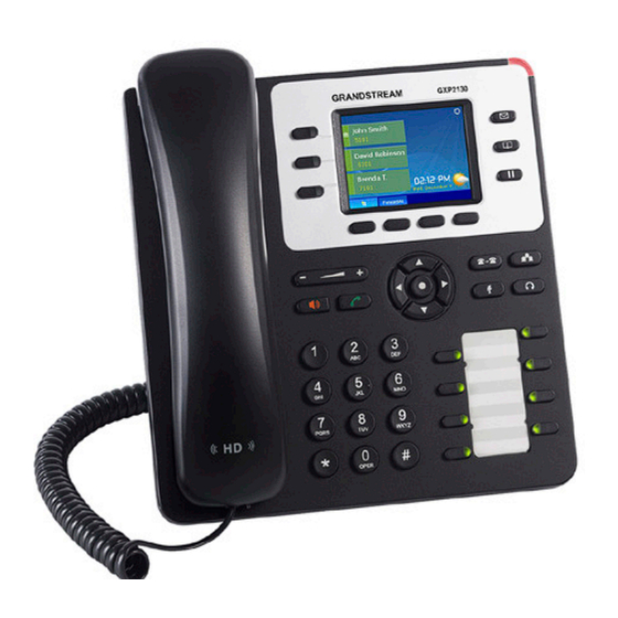 Grandstream GXP2130 Schnellstartanleitung
