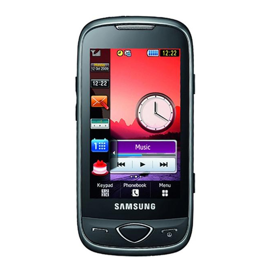 Samsung GT-S5560i Benutzerhandbuch