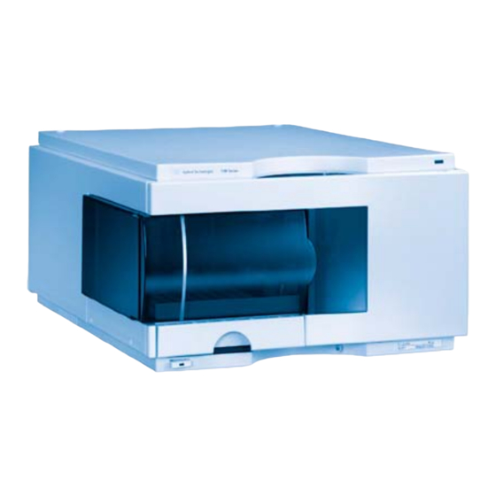 Agilent Technologies 1200 Benutzerhandbuch