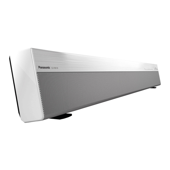 Panasonic SC-HTB170 Kurzübersicht