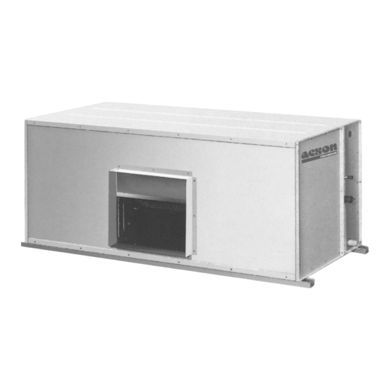Acson international IM-SBBW-1102-ACSON Installationsanleitung