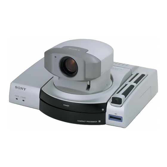 Sony PCS-1600 Bedienungsanleitung
