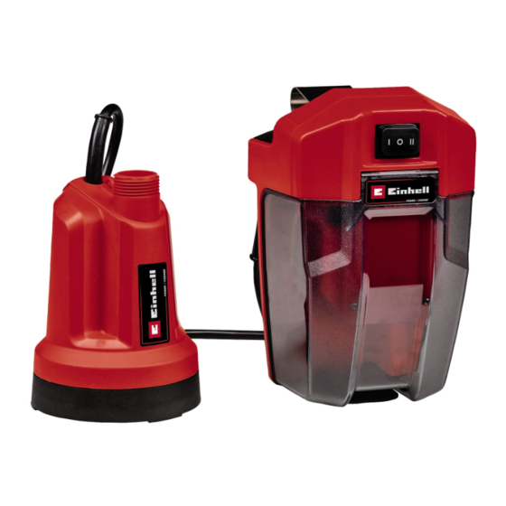 EINHELL GE-SP 18 LL Li Originalbetriebsanleitung
