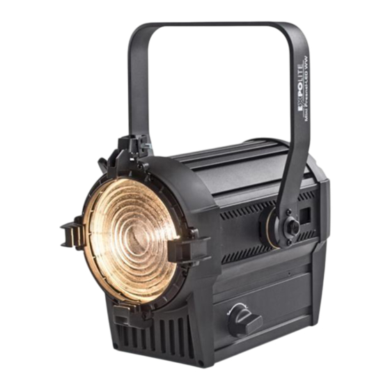 Expolite LED FRESNEL MINI Bedienungsanleitung