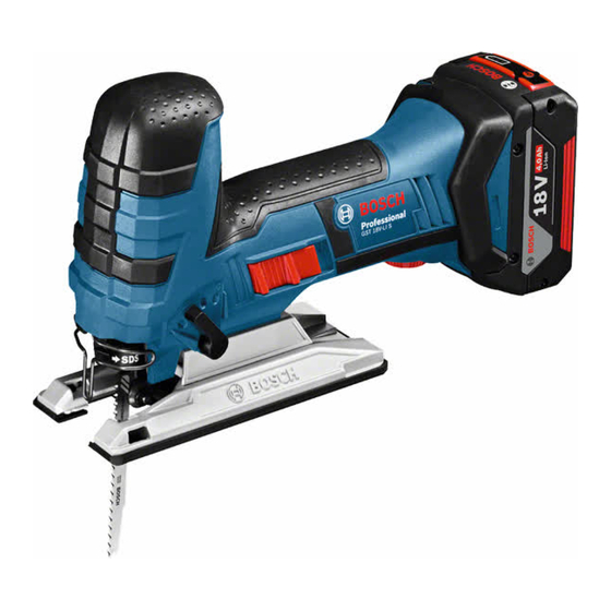 Bosch GST Professional 18 V-LI S Originalbetriebsanleitung