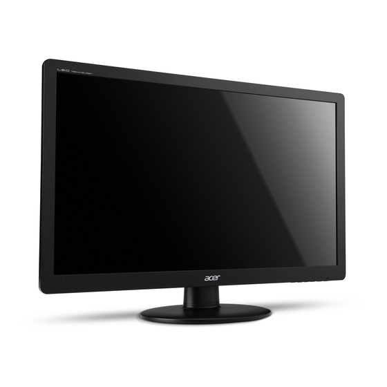 Acer S200HQL Benutzerhandbuch