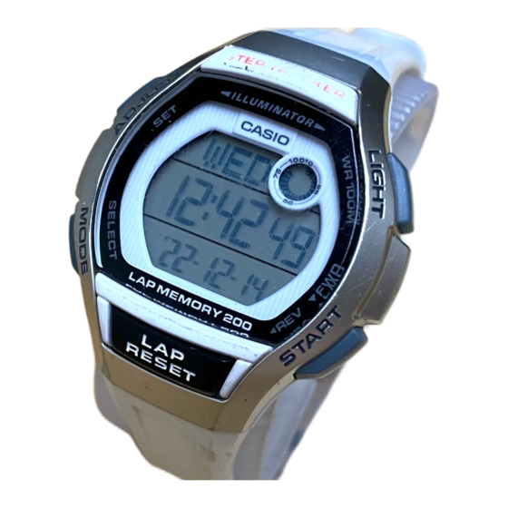 Casio 3467 Bedienungsanleitung