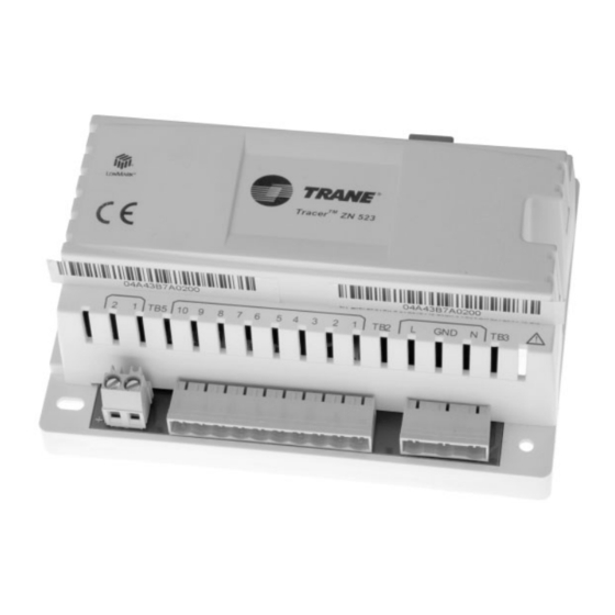 Trane Tracer ZN523 Bedienungsanleitung