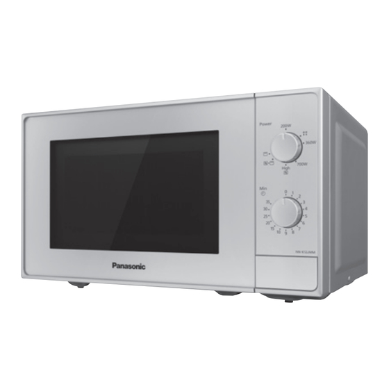 Panasonic NN-K12JMM Bedienungsanleitung