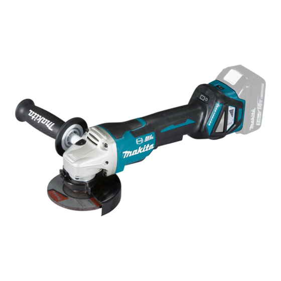 Makita DGA417 Betriebsanleitung