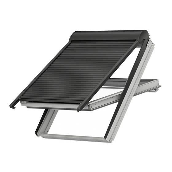 Velux SHL Bedienungsanleitung