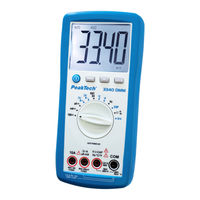 PeakTech 3340 Bedienungsanleitung