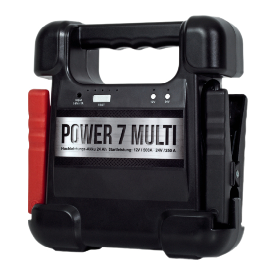Prolux Mini Power 7 Multi Booster Originalbetriebsanleitung
