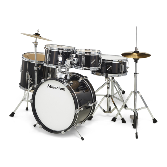 THOMANN DRUMS MILLENIUM FOCUS JUNIOR DRUMSET BEDIENUNGSANLEITUNG Pdf