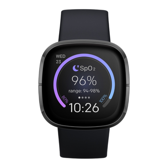 Fitbit SpO2 Bedienungsanleitung