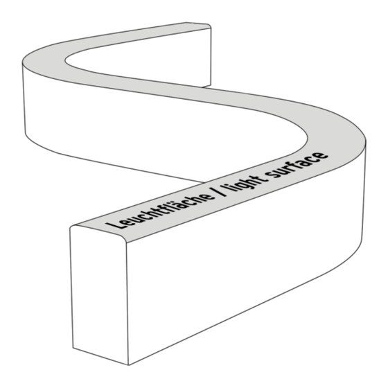 LED Linear Varioled Flex VENUS TV Montageanleitung