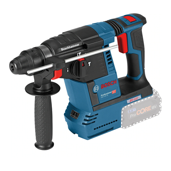 Bosch GBH 18V-26 Professional Originalbetriebsanleitung