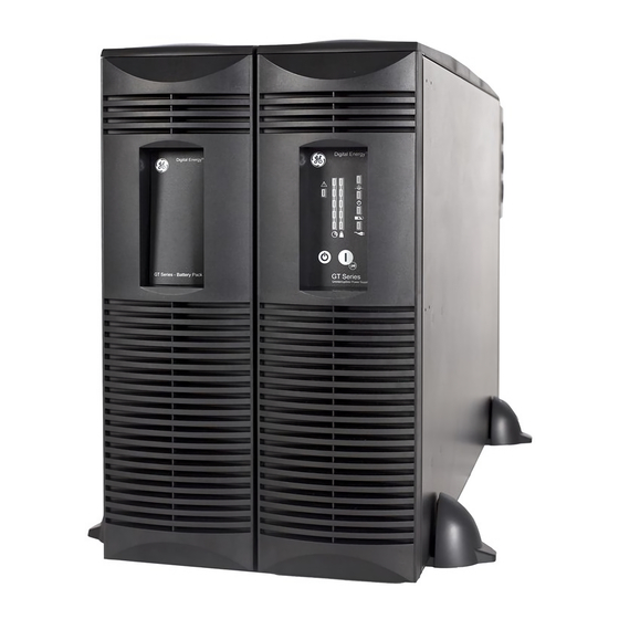 GE Digital Energy GT6000 GT10000 Bedienungsanleitung