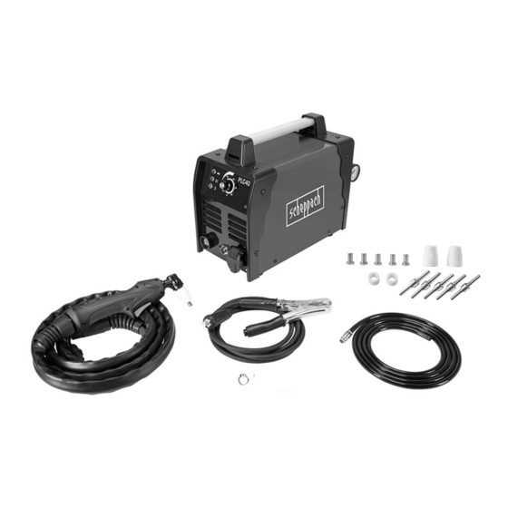 Scheppach PLC40 SE Original Bedienungsanleitung