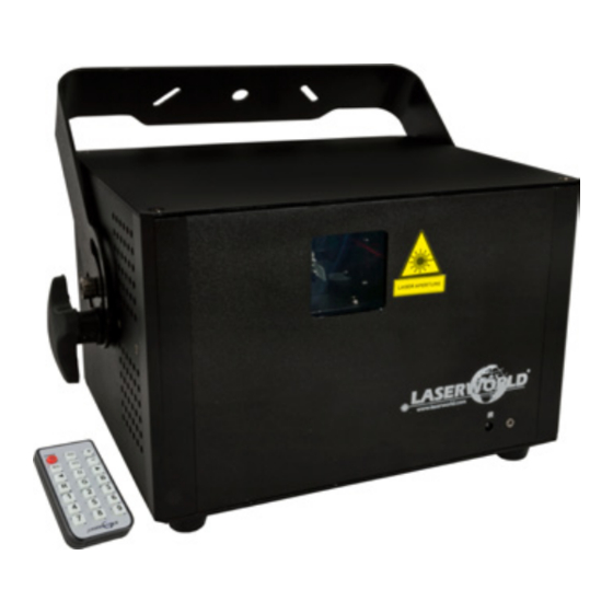 Laserworld PRO-800RGB Bedienungsanleitung