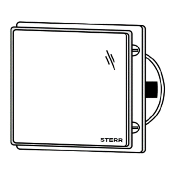 Sterr BFS 100 Bedienungsanleitung