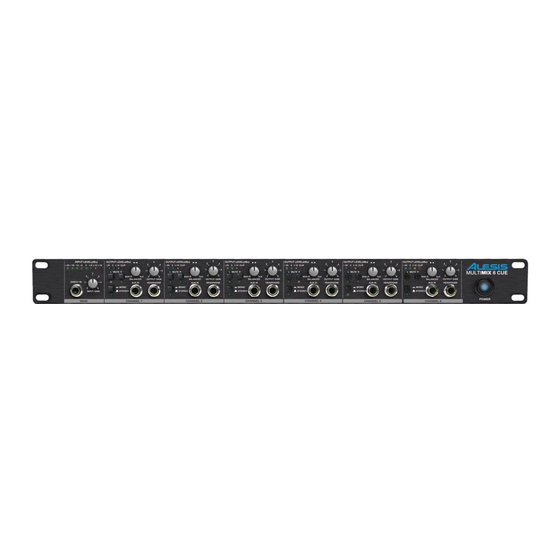 Alesis MULTIMIX 6 CUE Kurzanleitung