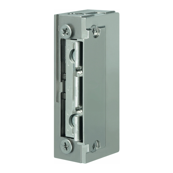 Assa Abloy 118F Serie Montageanleitung