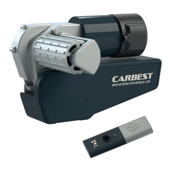 Carbest Cara-Move II 920209 Benutzerhandbuch