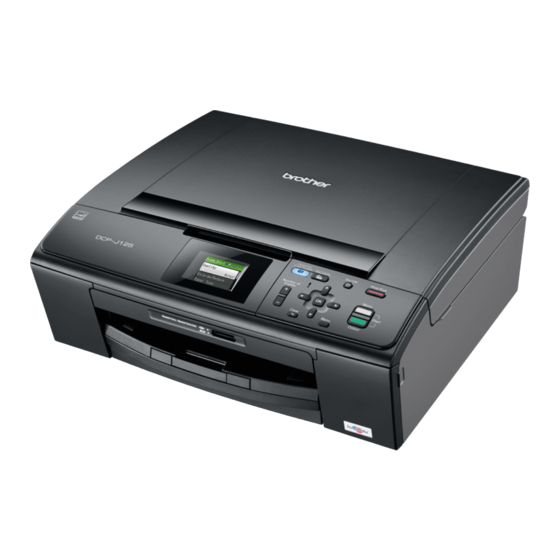 Brother DCP-J315W Installationsanleitung