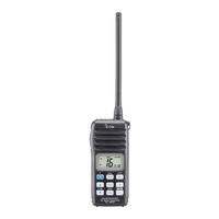 Icom IC-M31 Bedienungsanleitung
