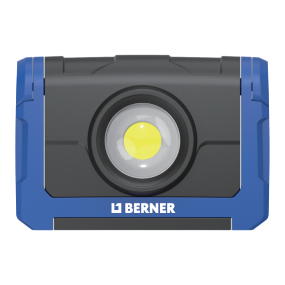 Berner 10W Flex Clamp Floodlight T-C Handbücher