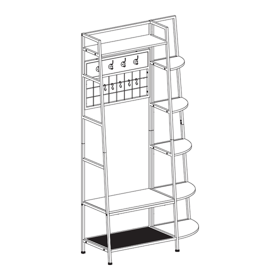 HOMCOM 837-222 Montageanleitung