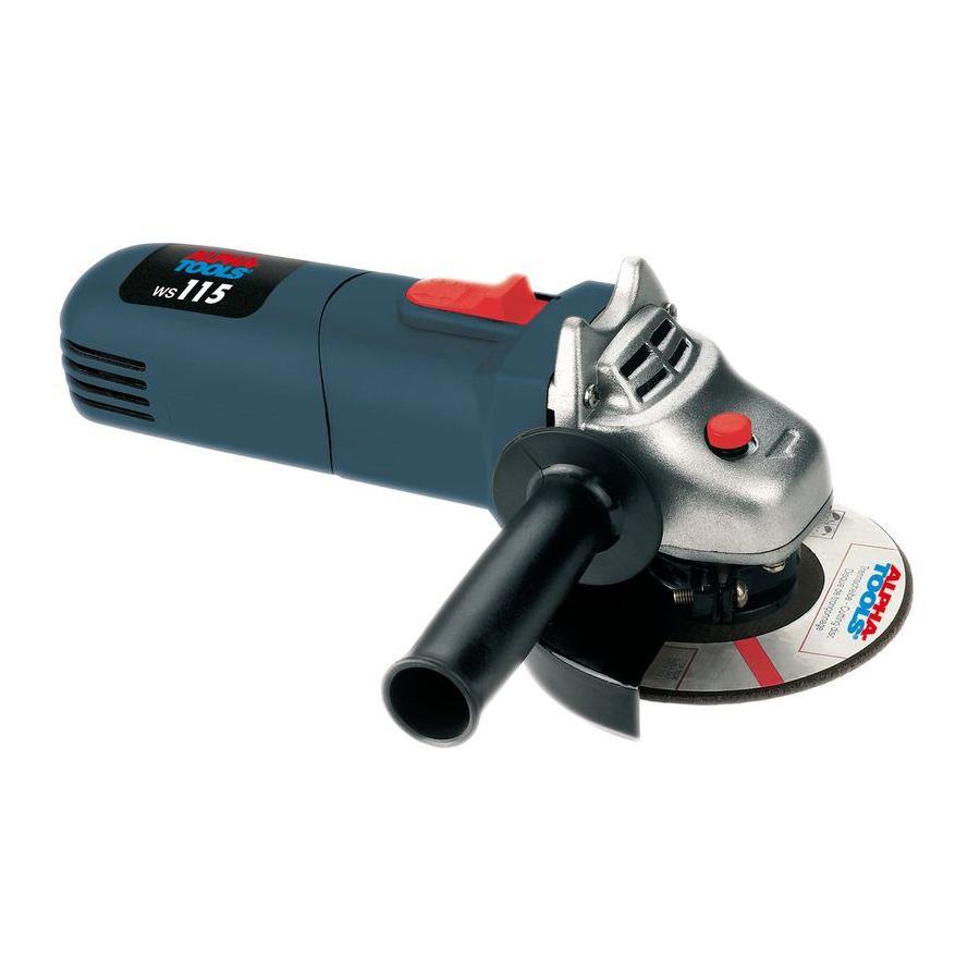 Alpha tools WS 115 Originalbetriebsanleitung