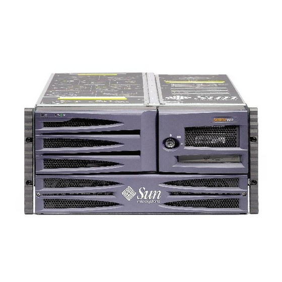 Sun Microsystems Sun Fire V480 Handbuch