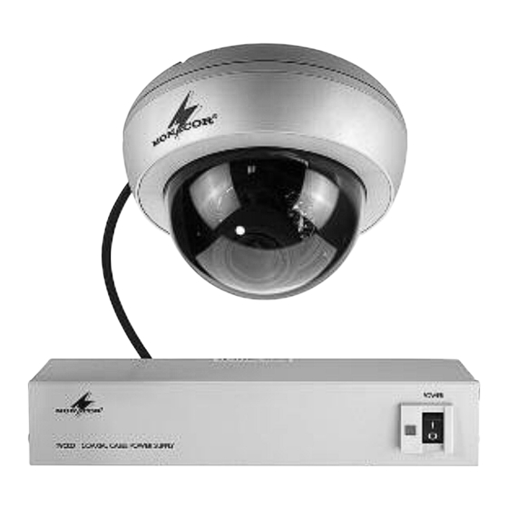 Monacor TVCCD-155HCOL Bedienungsanleitung