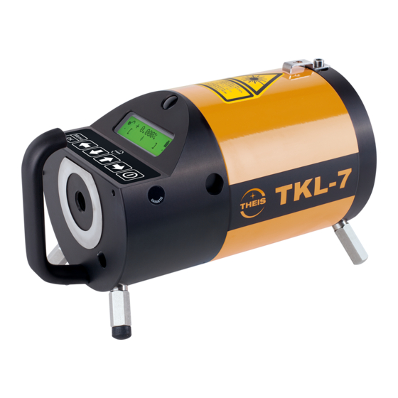 THEIS TKL-7 Gebrauchsanleitung