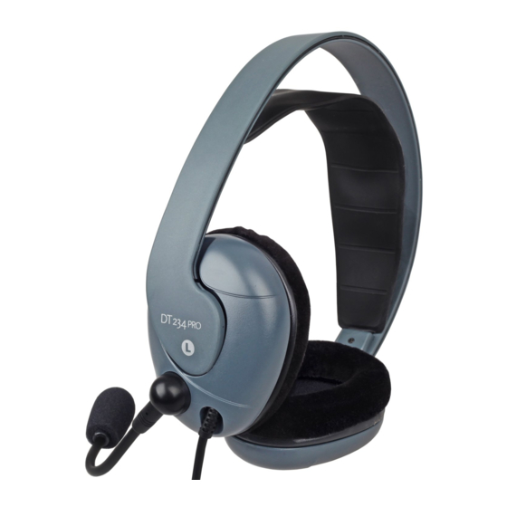 Beyerdynamic DT 234 PRO Gebrauchsanweisung