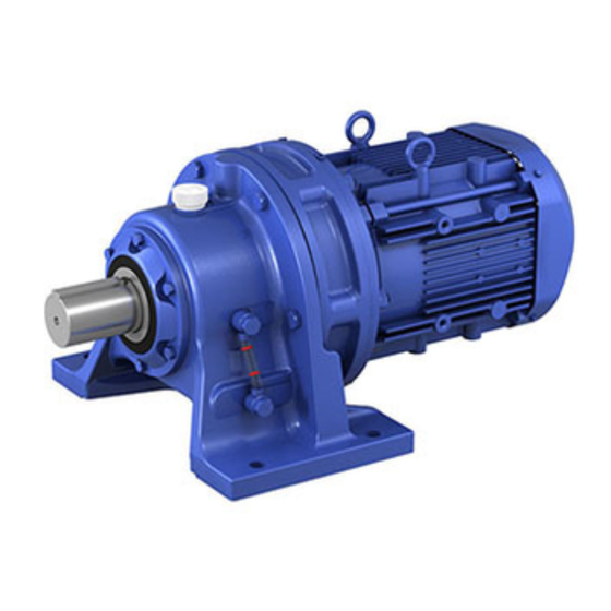 Sumitomo Cyclo Drive 6000 Betriebsanleitung