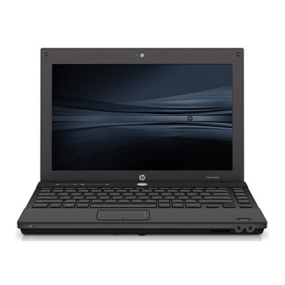 HP ProBook 4310s Benutzerhandbuch