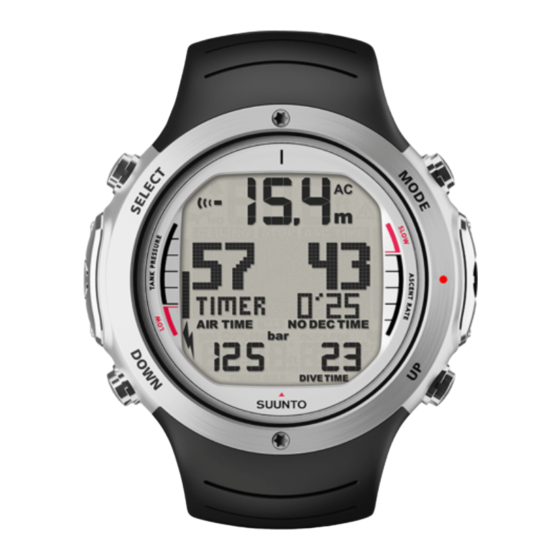 Suunto D6i Benutzerhandbuch