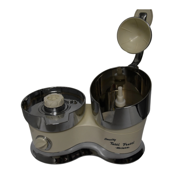 Ariete Smoothy Tutti Frutti 420 Handbuch