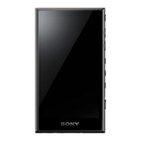 Sony NW-A106HN Hilfe