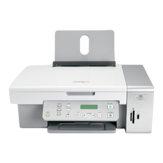 Lexmark 3500 Series Erste Schritte