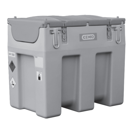CEMO DT-Mobil Easy 200 l Betriebsanleitung